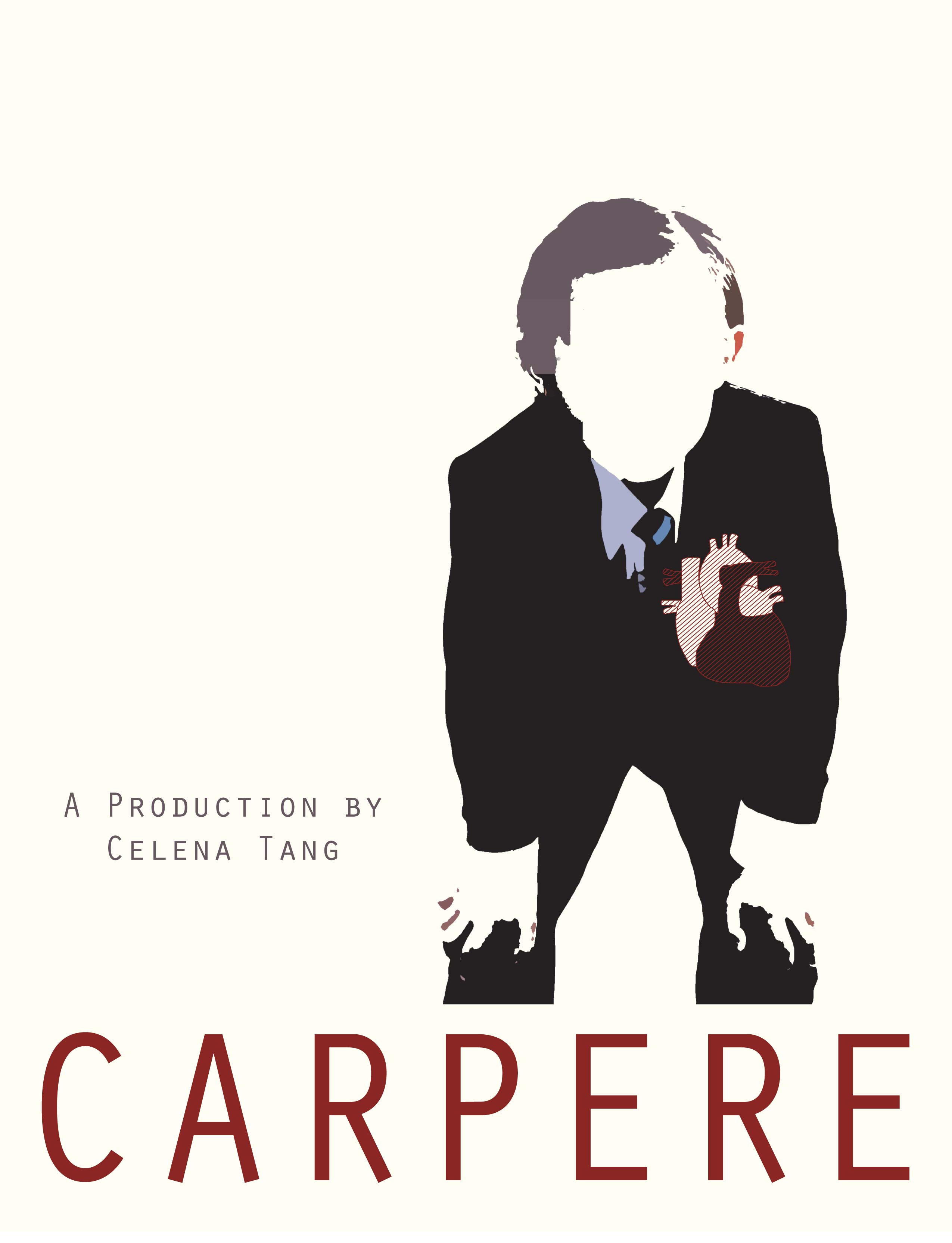 Poster for the Carpere film with a silhouette of a boy
